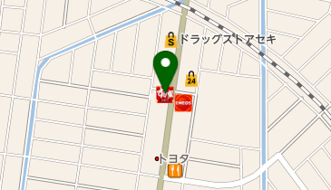 すき家 南流山店の地図画像