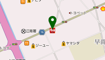すき家 亀田店の地図画像