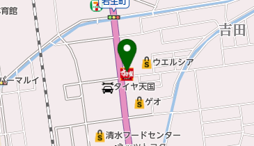 すき家 116号吉田店の地図画像