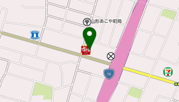 すき家 山形あこや店の地図画像