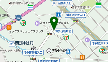 すき家 博多駅前二丁目店の地図画像