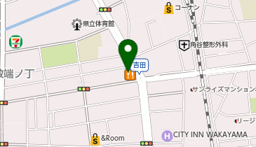 すき家 和歌山吉田店の地図画像