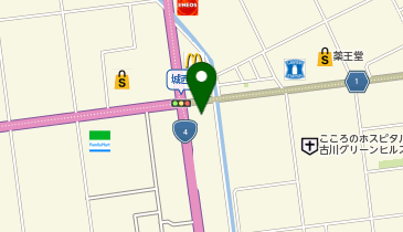 すき家 4号古川西館店の地図画像