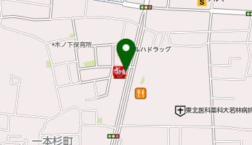 すき家 仙台大和町店の地図画像