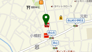 すき家 金沢元町店の地図画像