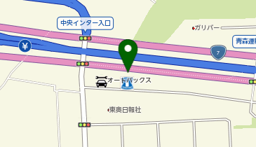 すき家 青森問屋町店の地図画像