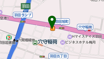 すき家 環八穴守稲荷店の地図画像