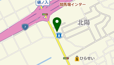 すき家 豊栄北陽店の地図画像