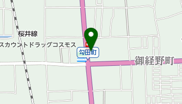 すき家 169号天理勾田店の地図画像