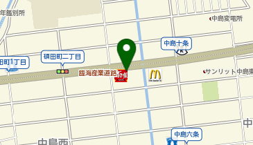 すき家 大分中島中央店の地図画像