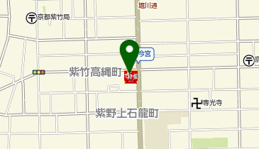 すき家 堀川通今宮店の地図画像