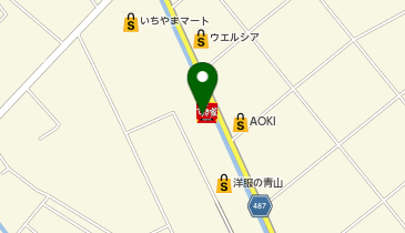 すき家 諏訪赤沼店の地図画像