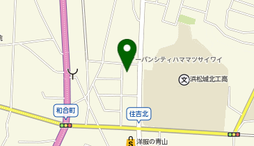 すき家 257号浜松住吉店の地図画像