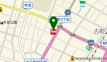 すき家 389号大牟田店の地図画像