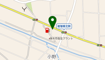 すき家 厚木長谷店の地図画像