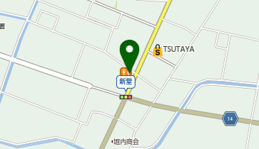 すき家 8号黒部新堂店の地図画像