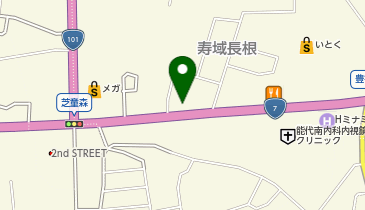 すき家 7号能代店の地図画像