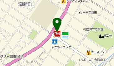 すき家 高知潮新町店の地図画像