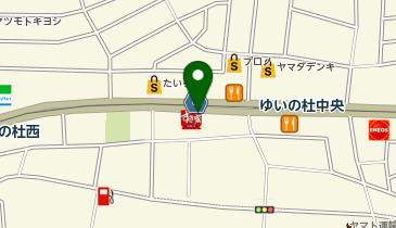 すき家 宇都宮ゆいの杜店の地図画像