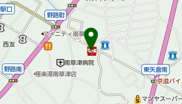 すき家 南草津店の地図画像