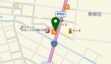 すき家 8号柏崎松美店の地図画像