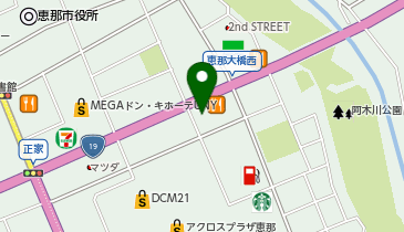 すき家 19号恵那店の地図画像