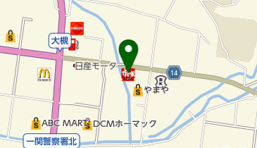 すき家 一関山目店の地図画像