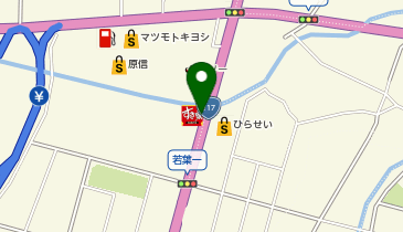 すき家 117号小千谷店の地図画像