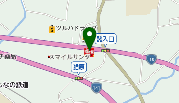 すき家 18号小諸店の地図画像