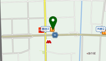 すき家 大垣割田店の地図画像