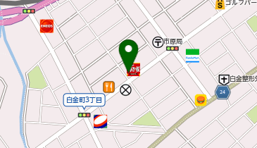 すき家 市原白金店の地図画像
