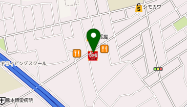 すき家 熊本武蔵ケ丘店の地図画像