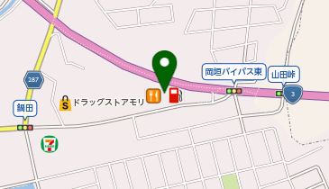 すき家 3号岡垣店の地図画像