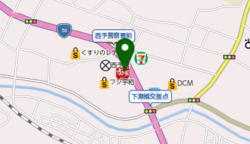すき家 56号西予店の地図画像