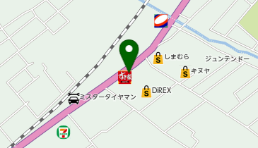 すき家 9号江津店の地図画像