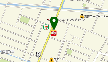 すき家 沼津原店の地図画像