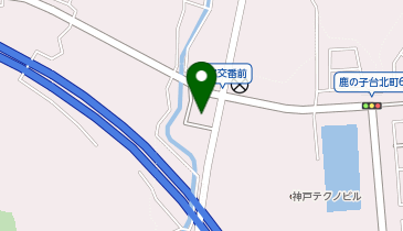 すき家 神戸鹿の子台店の地図画像