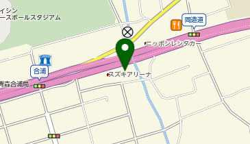 すき家 青森浪打店の地図画像