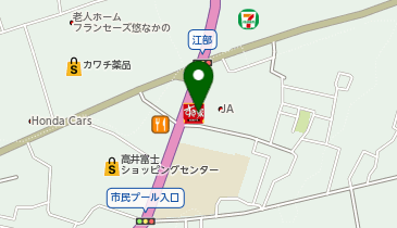 すき家 403号中野江部店の地図画像