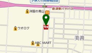 すき家 新津ウオロク前店の地図画像