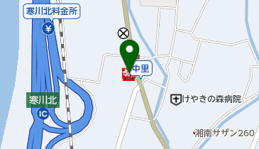 すき家 寒川宮山店の地図画像