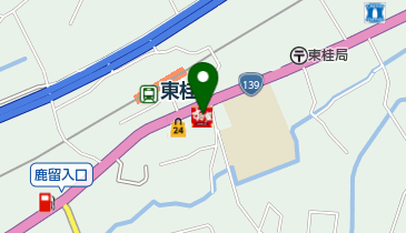 すき家 139号都留桂店の地図画像