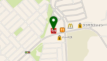 すき家 生駒白庭台店の地図画像