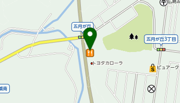 すき家 広島五月が丘店の地図画像
