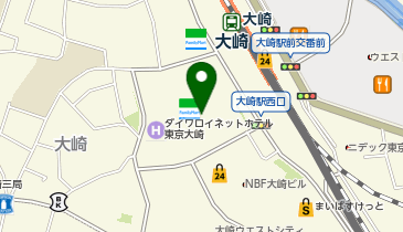 すき家 大崎シンクパーク店の地図画像