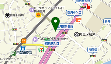 すき家 鶴見中央店の地図画像