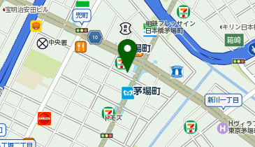 すき家 茅場町駅前店の地図画像