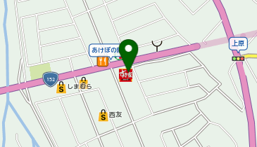 すき家 152号茅野横内店の地図画像