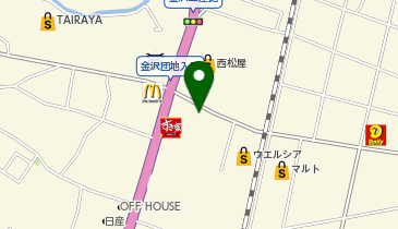 すき家 6号日立金沢店の地図画像