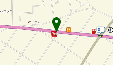 すき家 125号古河諸川店の地図画像